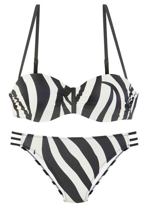 FRENCH CONNECTION B&uuml;gel-Bandeau-Bikini Bikini Set Damen