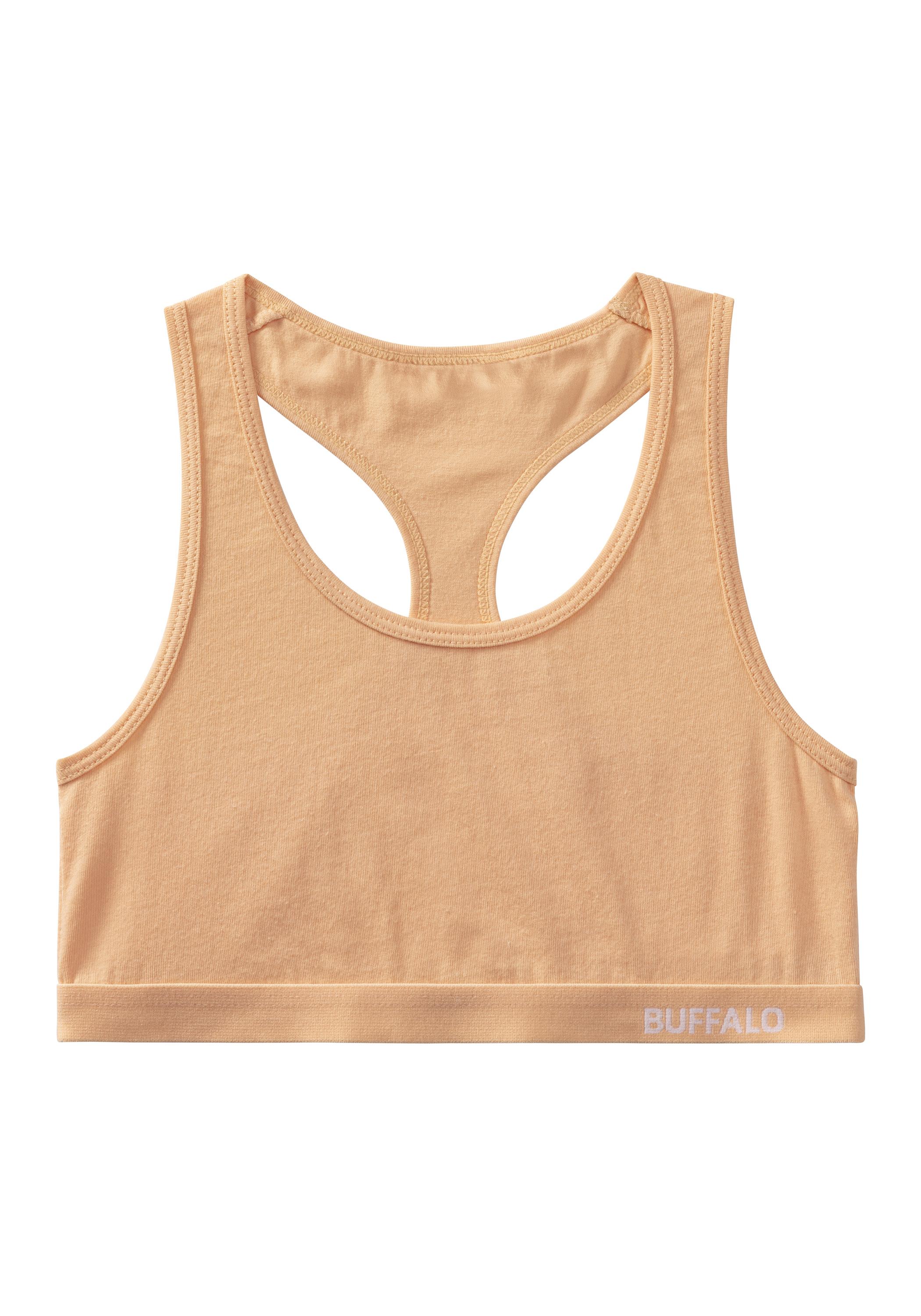 Buffalo Bustier BH Damen - wei&szlig; - apricot - mint