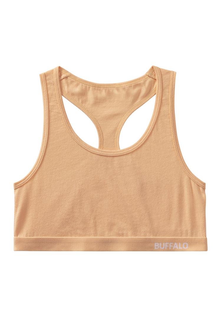 Buffalo Buffalo Bustier BH Damen - wei&szlig; - apricot - mint - 0 | SportScheck