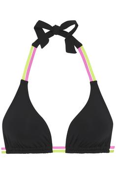 Buffalo Triangel-Bikini-Top Bikini Oberteil Damen schwarz