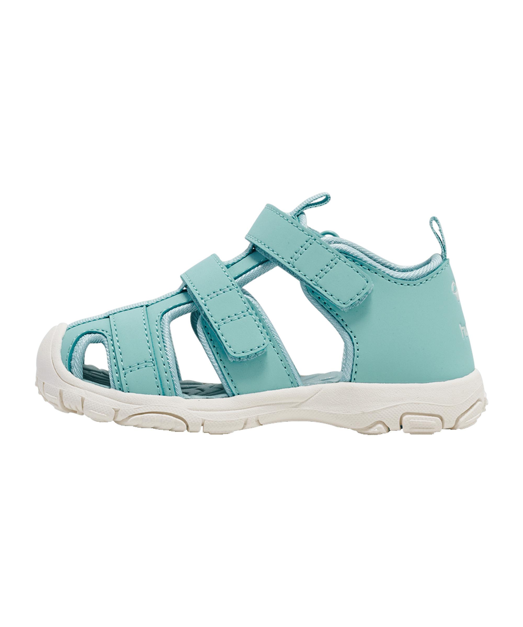 hummel Sandal Velcro Badelatsche Kids Badelatschen Kinder - blau