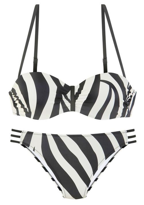FRENCH CONNECTION B&uuml;gel-Bandeau-Bikini Bikini Set Damen