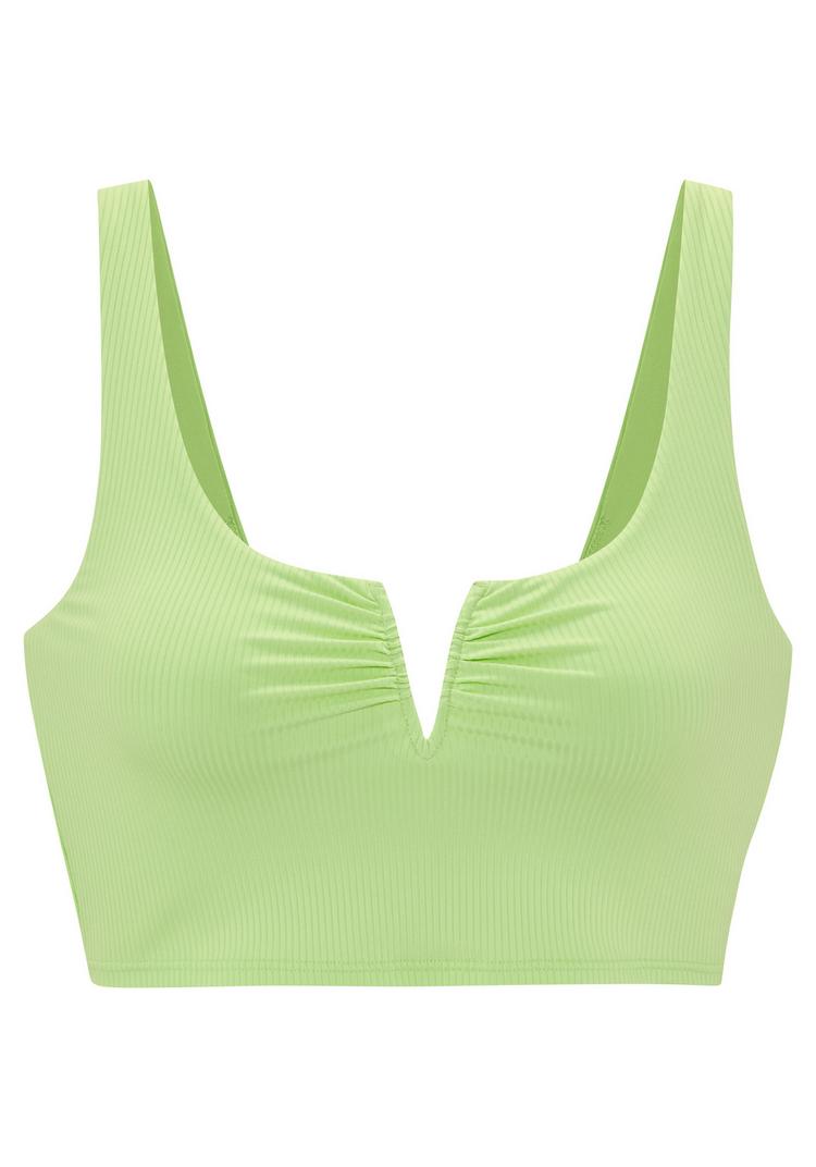 VENICE BEACH VENICE BEACH Crop-Bikini-Top Bikini Oberteil Damen - hellgr&uuml;n - 0 | SportScheck