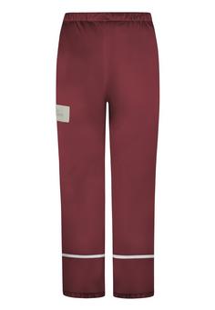 Rückansicht von normani Outdoor Sports Shalalth Regenhose Kinder Bordeaux
