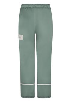 Rückansicht von normani Outdoor Sports Shalalth Regenhose Kinder Grün