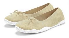 Lascana Sneaker Ballerinas Barefoot Schuhe Damen beige