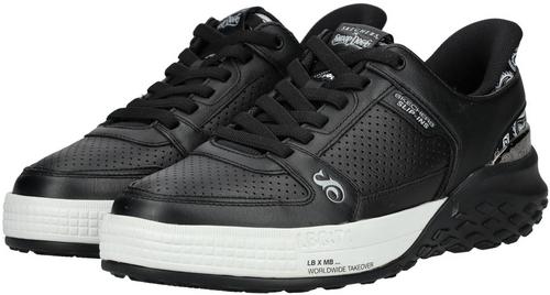 Rückansicht von Skechers Sneaker Sneaker Herren Schwarz