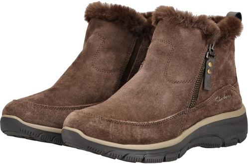 Rückansicht von Skechers Stiefelette Stiefel Damen Chocolate