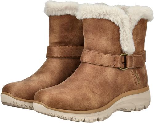 Rückansicht von Skechers Stiefelette Stiefel Damen Mittelbraun