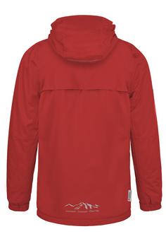 Rückansicht von normani Outdoor Sports Outdoorjacke Kinder Rot