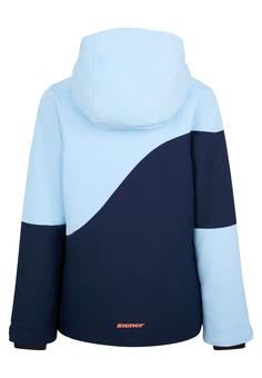 Rückansicht von Ziener AVINE-Z Skijacke Kinder dark navy
