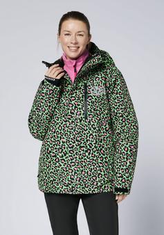 Rückansicht von Chiemsee Skijacke Skijacke Damen 6228 Light Green/Light Pink