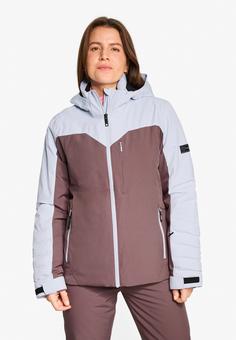 Rückansicht von Ziener TOBINA-Z Skijacke Damen dusty violet