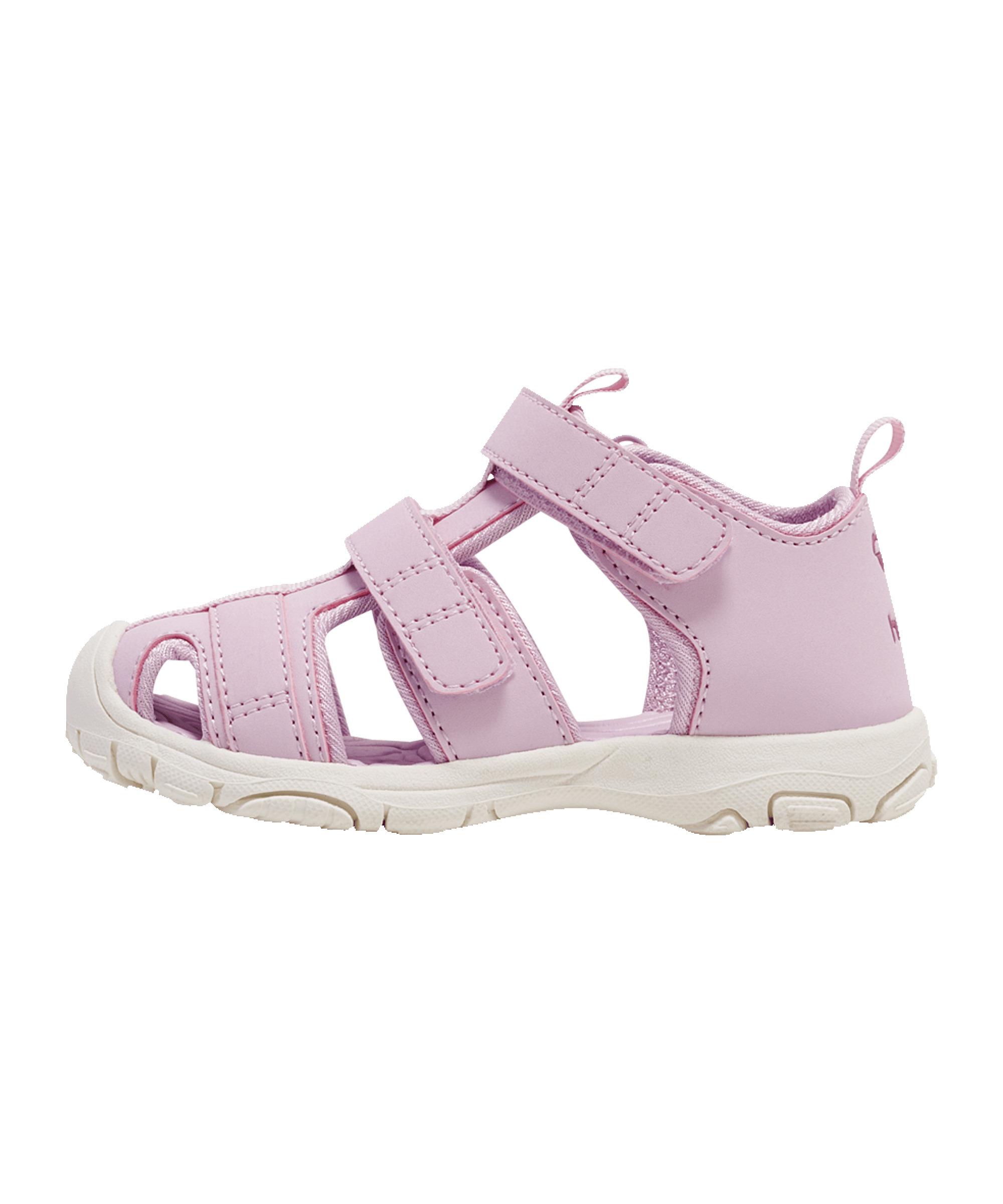 hummel Sandal Velcro Badelatsche Kids Badelatschen Kinder - lila