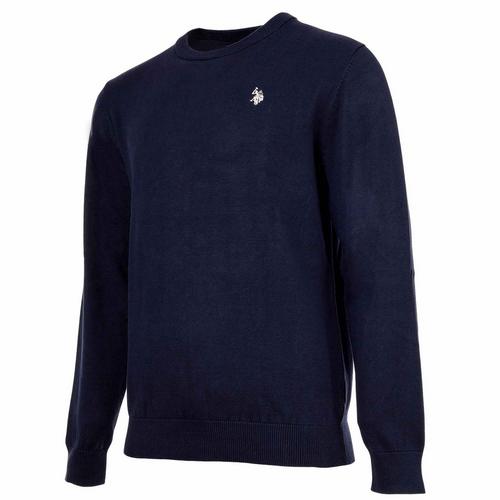 Rückansicht von U.S. Polo Assn. Strickpullover Strickpullover Herren Marine
