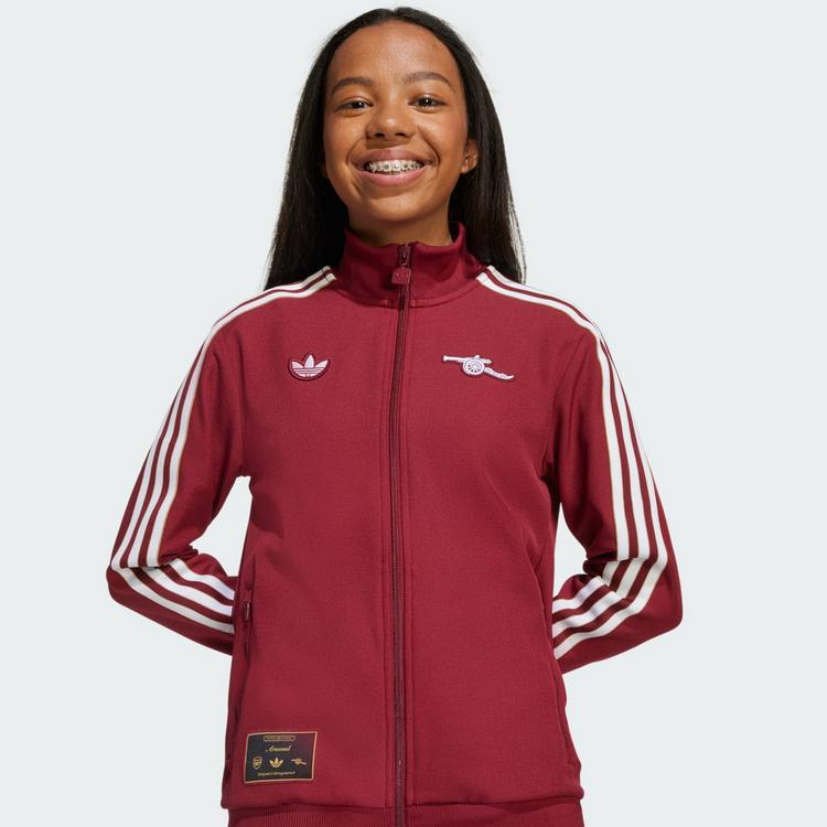 adidas adidas FC Arsenal Terrace Icons Trainingsjacke Trainingsjacke Kinder - Team Coll Burgundy 2 - 0 | SportScheck