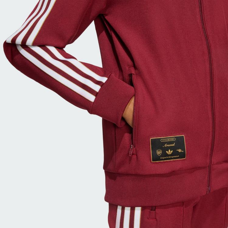 adidas adidas FC Arsenal Terrace Icons Trainingsjacke Trainingsjacke Kinder - Team Coll Burgundy 2 - 1 | SportScheck