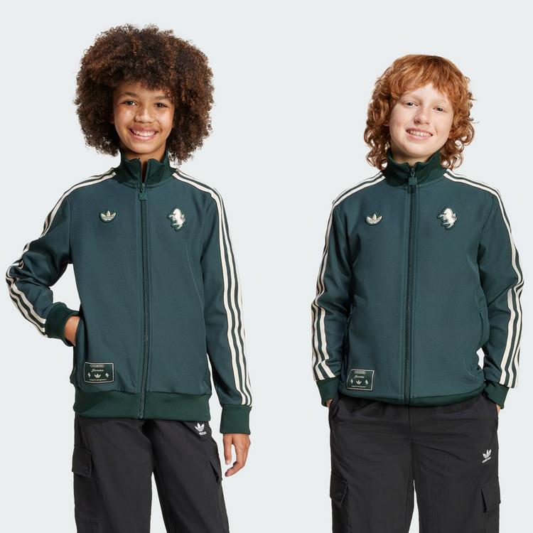 adidas adidas Juventus Turin Terrace Icons Track Top Trainingsjacke Kinder - Shadow Green - 0 | SportScheck