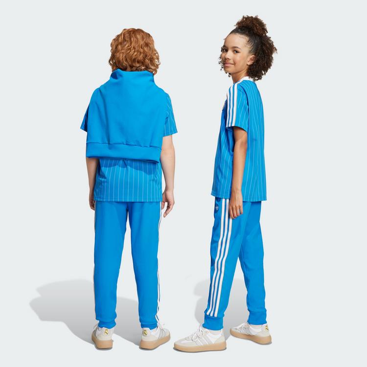 adidas adidas Real Madrid Terrace Icons Trainingshose Trainingshose Kinder - Blue Bird / White - 1 | SportScheck