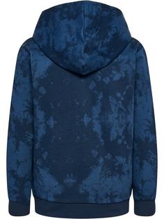 Rückansicht von hummel hmlJUMP AOP HOODIE Hoodie Kinder BLACK IRIS