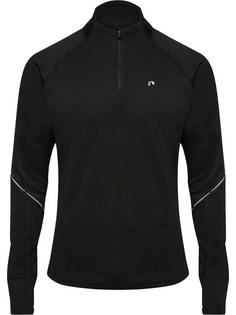 Newline nwlPOWER HALF ZIP MIDLAYER Funktionssweatshirt Herren BLACK