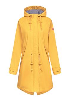 Derbe Traveby_fisher Regenmantel Damen yellow
