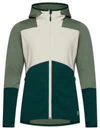 VAUDE Women's Monviso Hooded Fleece Jacket Outdoorjacke Damen - deep pond