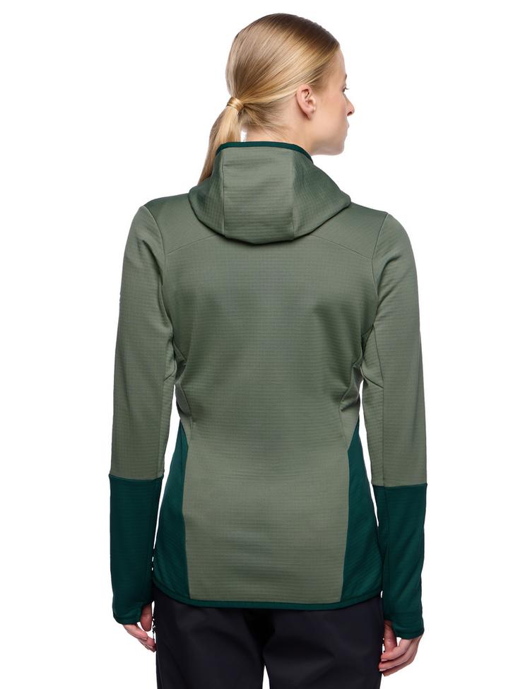 VAUDE VAUDE Women's Monviso Hooded Fleece Jacket Outdoorjacke Damen - deep pond - 1 | SportScheck