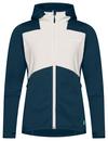 VAUDE Women's Monviso Hooded Fleece Jacket Outdoorjacke Damen - dark sea/white