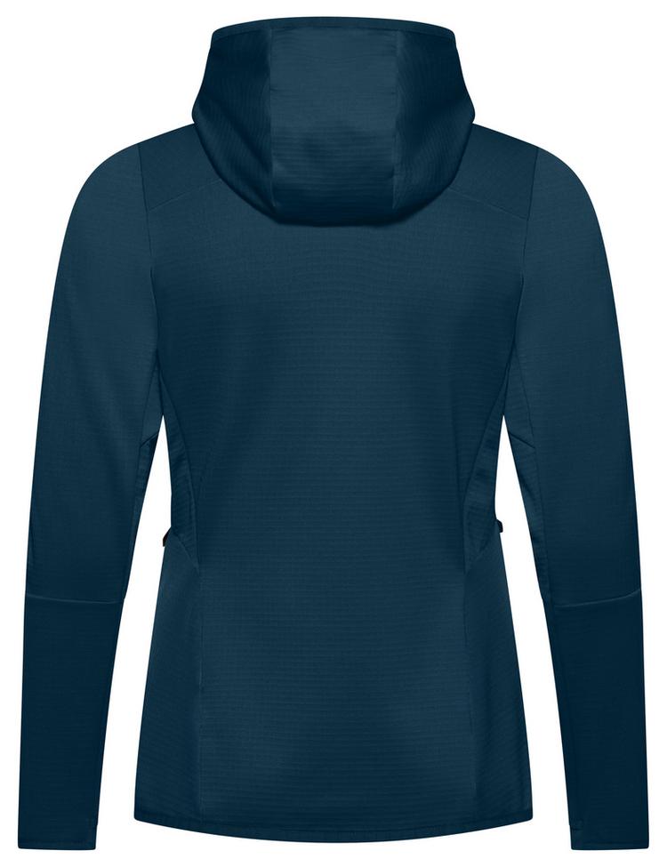 VAUDE VAUDE Women's Monviso Hooded Fleece Jacket Outdoorjacke Damen - dark sea/white - 0 | SportScheck