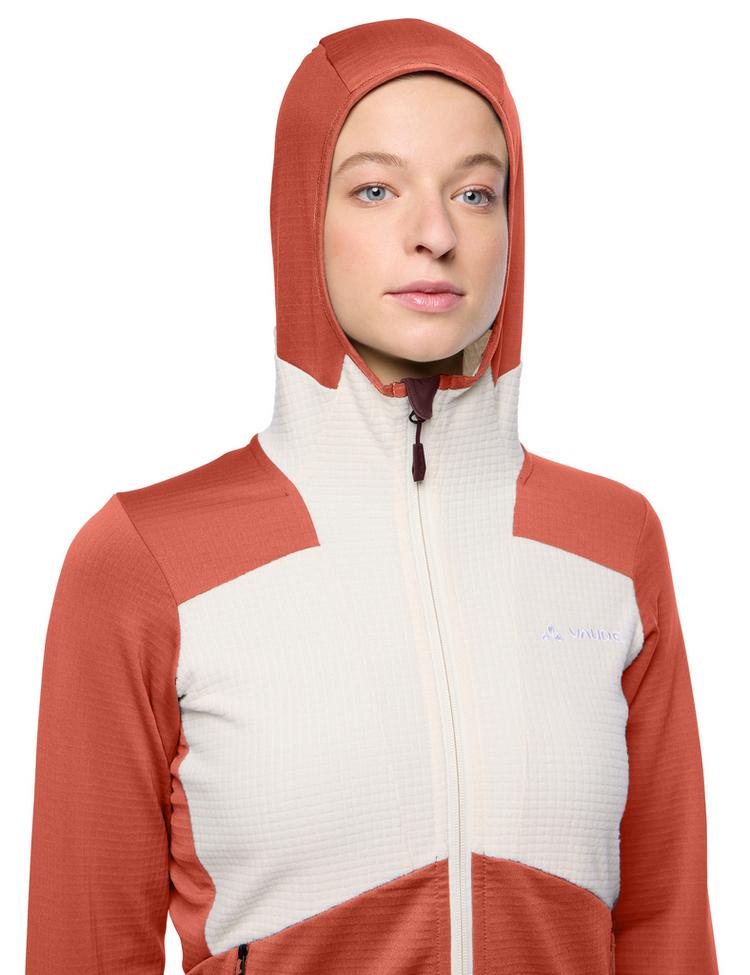 VAUDE VAUDE Women's Monviso Hooded Fleece Jacket Outdoorjacke Damen - buckeye - 0 | SportScheck
