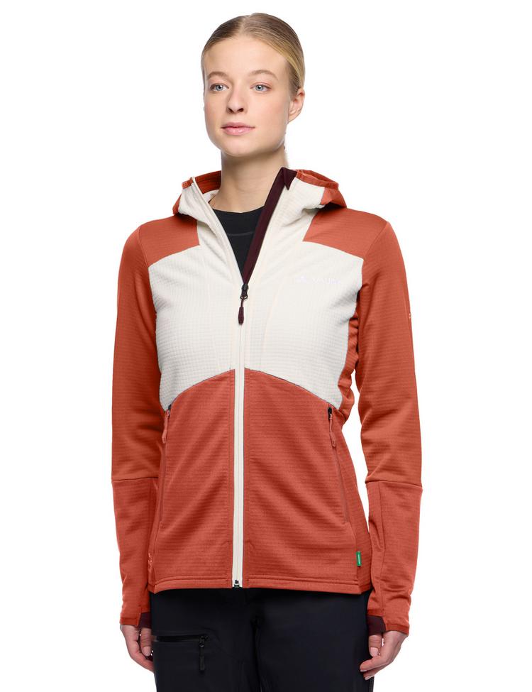 VAUDE VAUDE Women's Monviso Hooded Fleece Jacket Outdoorjacke Damen - buckeye - 2 | SportScheck