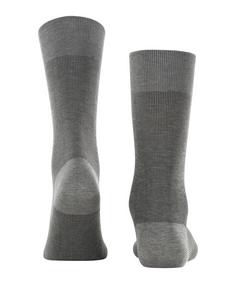 Rückansicht von Falke Fine Shadow SO Freizeitsocken Herren steel mel. (3166)