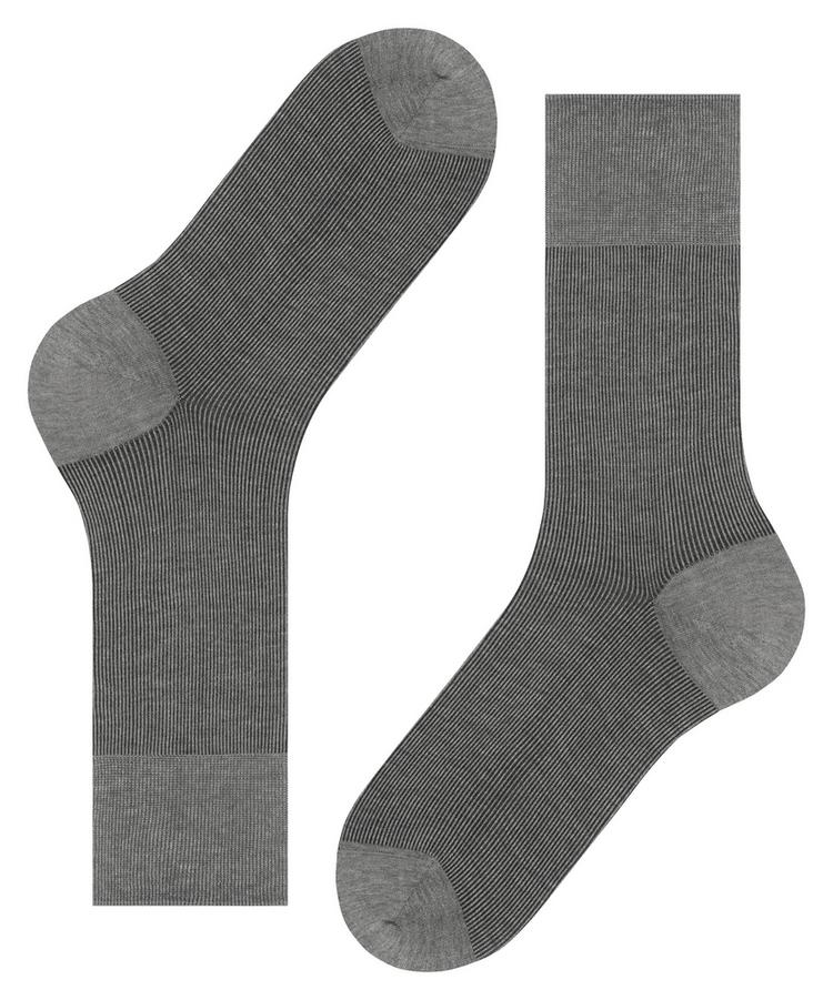 Falke Falke Fine Shadow SO Socken Herren - steel mel. (3166) - 2 | SportScheck
