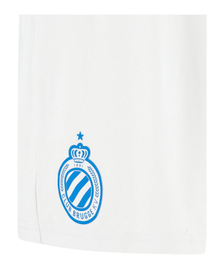 Castore Castore FC Br&uuml;gge Short Ausw&auml;rts 2025/2026 Wei&szlig; Fu&szlig;ballshorts - weissblau - 0 | SportScheck