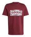 adidas Folded Graphic T-Shirt Wei&szlig; T-Shirt Herren - rot
