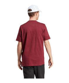Rückansicht von adidas Folded Graphic T-Shirt Weiß T-Shirt Herren rot