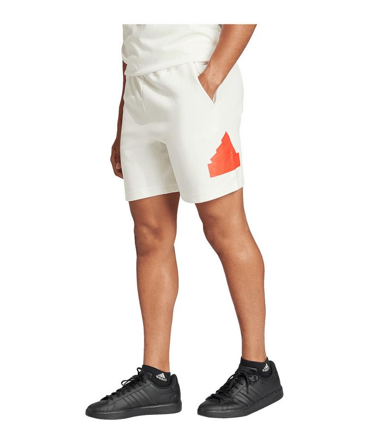 adidas adidas Future Icons Badge Of Sports Short Wei&szlig; Sweathose Herren - weiss - 0 | SportScheck