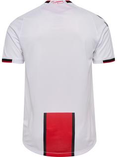 Rückansicht von hummel Funktionsshirt Herren WHITE/TRUE RED