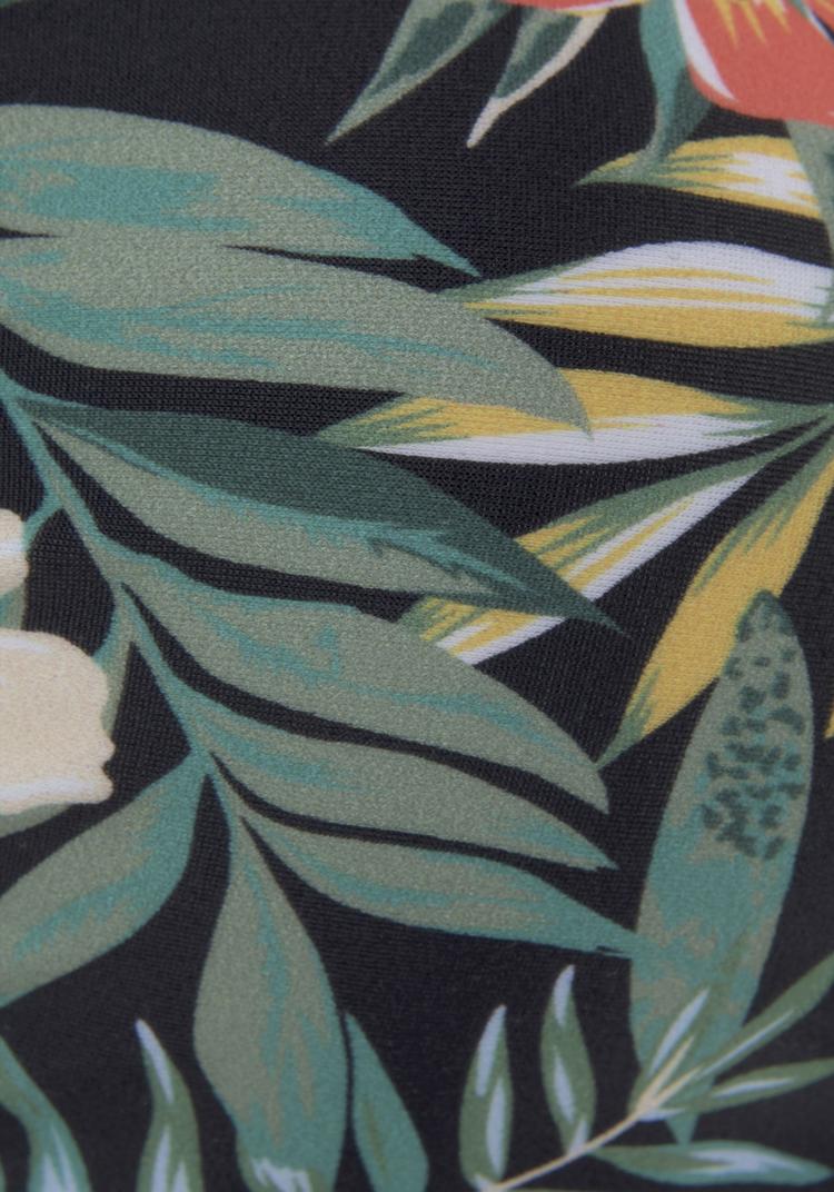 VENICE BEACH VENICE BEACH Bandeau-Bikini-Top Bikini Oberteil Damen - schwarz-bedruckt - 3 | SportScheck