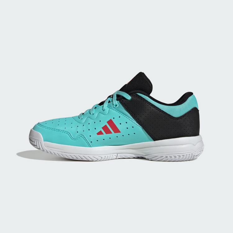 adidas adidas Court Stabil schuh Hallenschuhe Kinder - Flash Aqua / Core Black / Cloud White - 4 | SportScheck