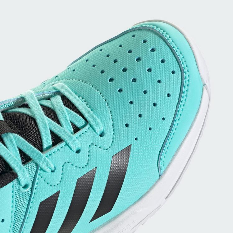 adidas adidas Court Stabil schuh Hallenschuhe Kinder - Flash Aqua / Core Black / Cloud White - 6 | SportScheck