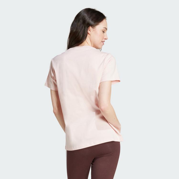 adidas adidas Essentials Logo-T-Shirt T-Shirt Damen - Sandy Pink - 1 | SportScheck