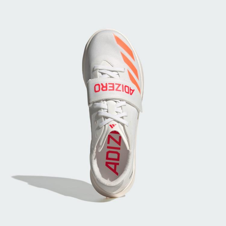 adidas adidas Adizero TJ/PV Leichtathletikschuh Multifunktionsschuhe Herren - Cloud White / Lucid Orange / Lucid Red - 1 | SportScheck