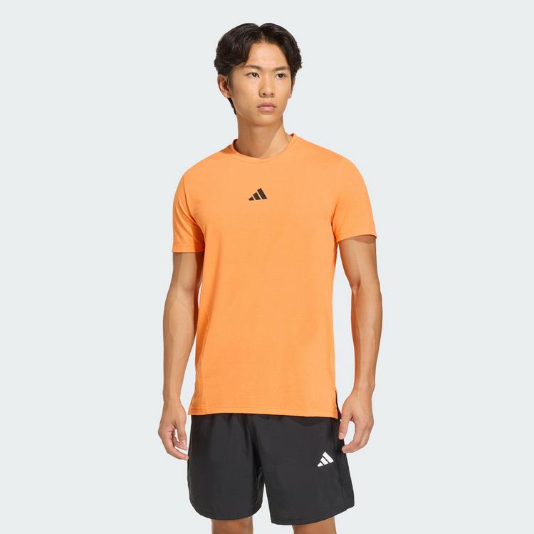 adidas adidas Designed for Training Workout T-Shirt Funktionsshirt Herren - Pure Orange - 0 | SportScheck