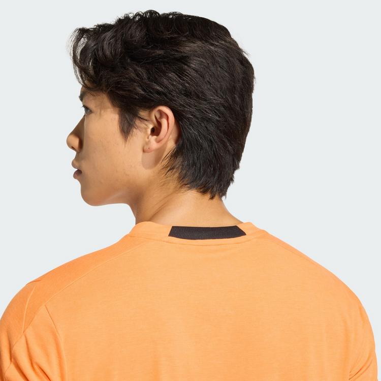 adidas adidas Designed for Training Workout T-Shirt Funktionsshirt Herren - Pure Orange - 1 | SportScheck