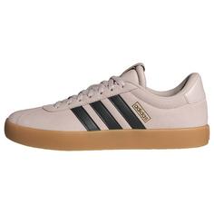 adidas VL Court 3.0 Schuh Sneaker Herren Putty Mauve / Core Black / Gold Metallic