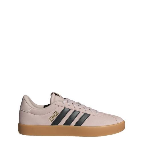 Rückansicht von adidas VL Court 3.0 Schuh Sneaker Herren Putty Mauve / Core Black / Gold Metallic