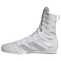 adidas Box Hog 4 Boxschuh Boxschuhe - Cloud White / Silver Metallic / Core Black