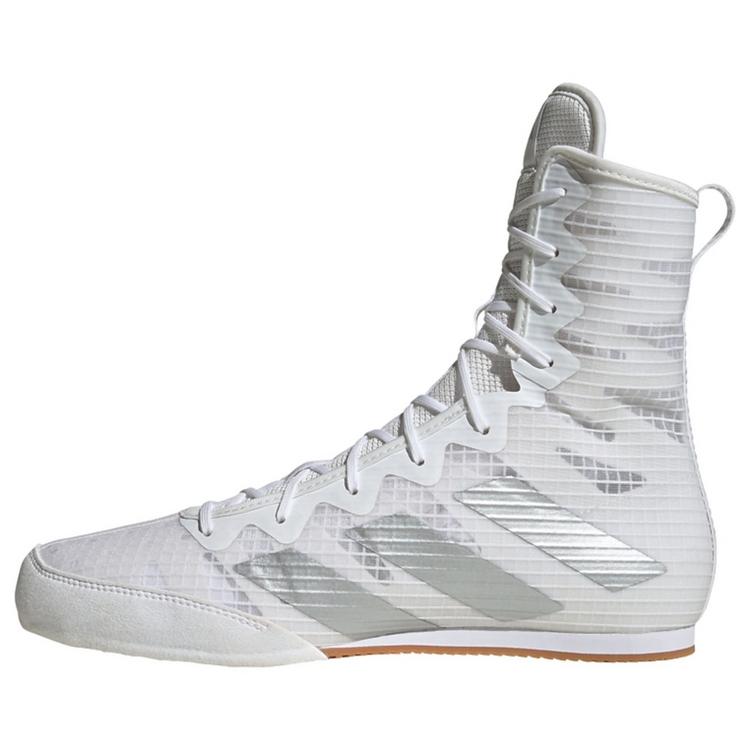 adidas adidas Box Hog 4 Boxschuh Boxschuhe - Cloud White / Silver Metallic / Core Black - 0 | SportScheck